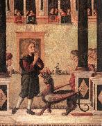 The Daughter of of Emperor Gordian is Exorcised by St Triphun (detail) dfg, CARPACCIO, Vittore